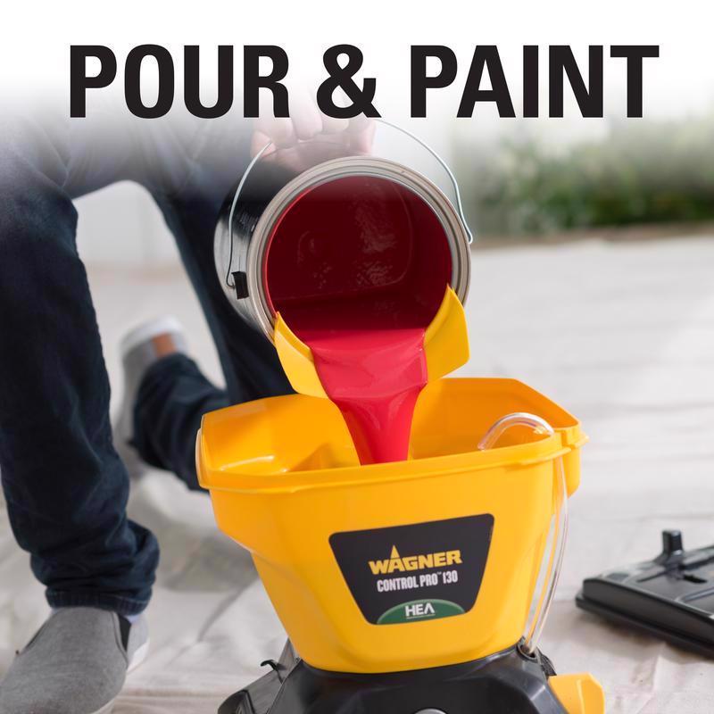 Wagner Control Pro 130 1600 psi Metal Gravity-Feed Paint Sprayer