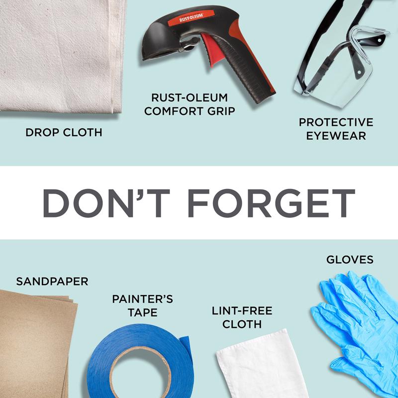 Rust-Oleum Chalked Ultra Matte Country Gray Oil-Based Acrylic Sprayable Chalk Paint 12 oz