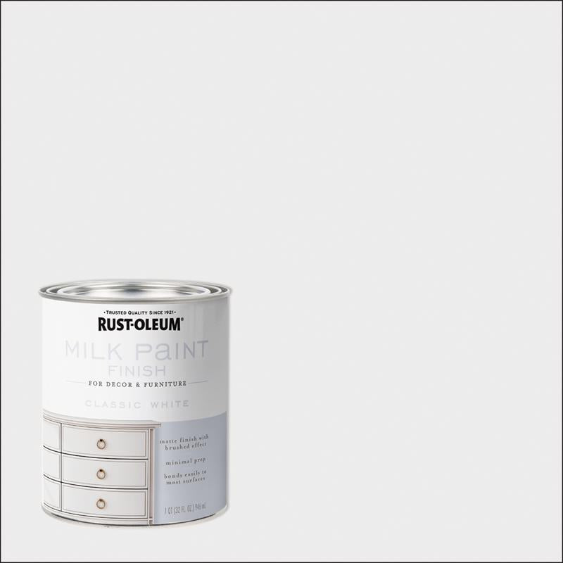 MILK PAINT CL WHITE 1QT