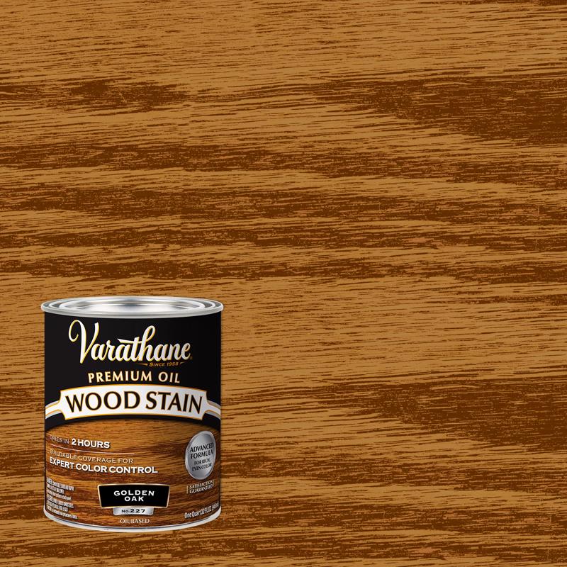 WOOD STAIN GLD OAK 1QT