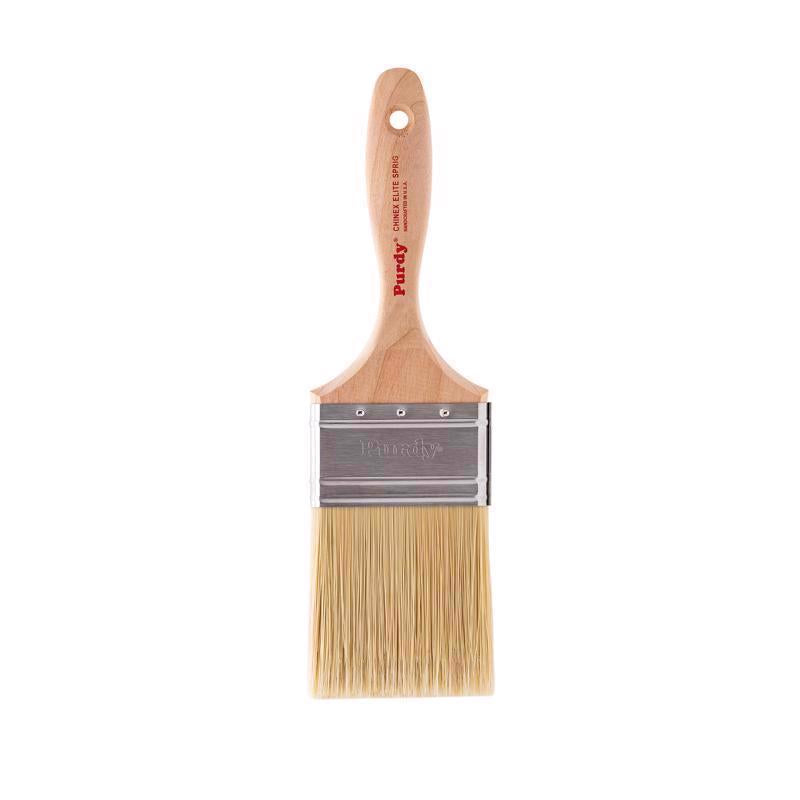 Purdy Chinex Elite Sprig 3 in. Extra Stiff Flat Trim Paint Brush