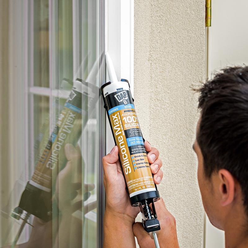 DAP Silicone Max White Silicone All Purpose Sealant 10.1 oz