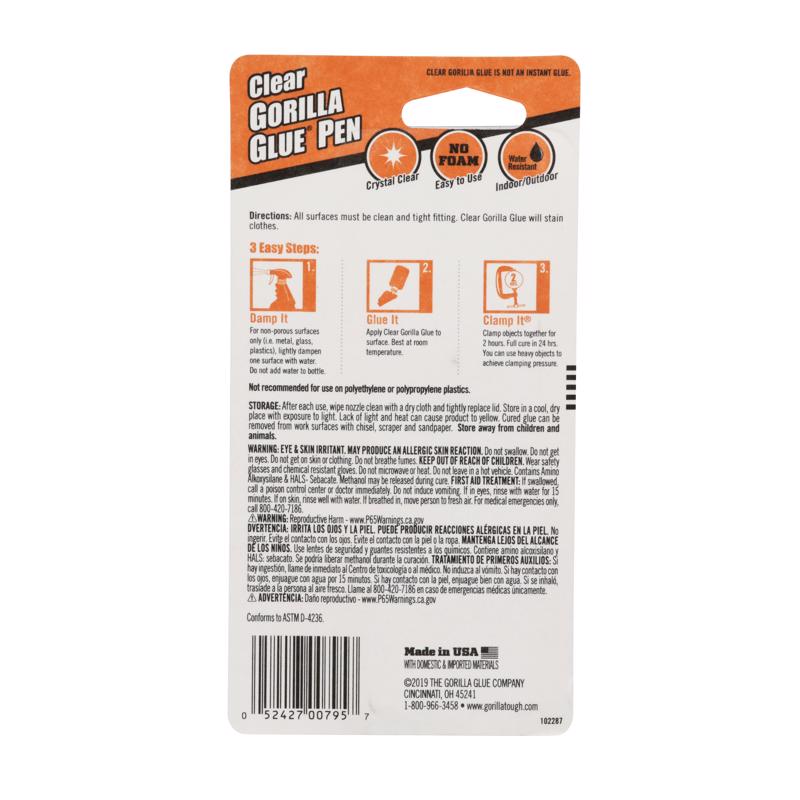Gorilla Extra Strength Glue Pen 0.75 oz