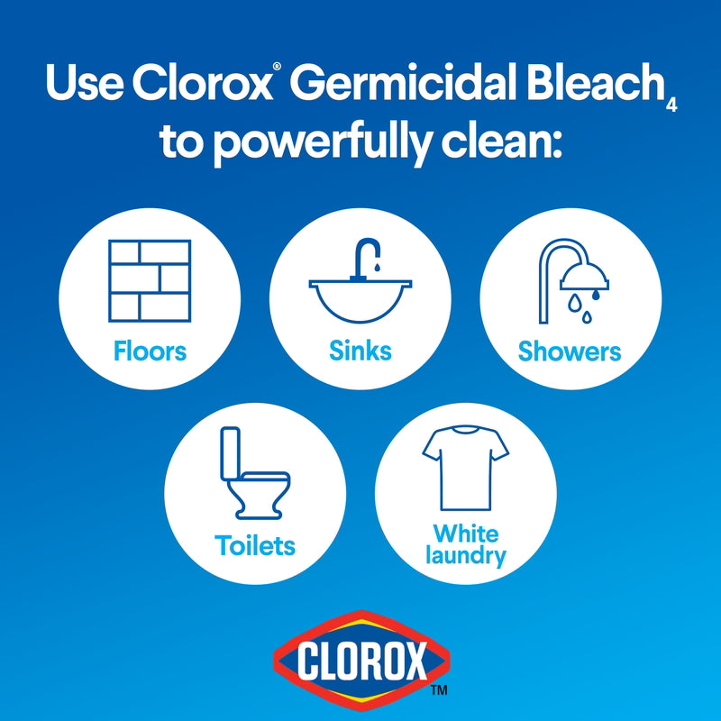Clorox Regular Scent Germicidal Bleach 81 oz