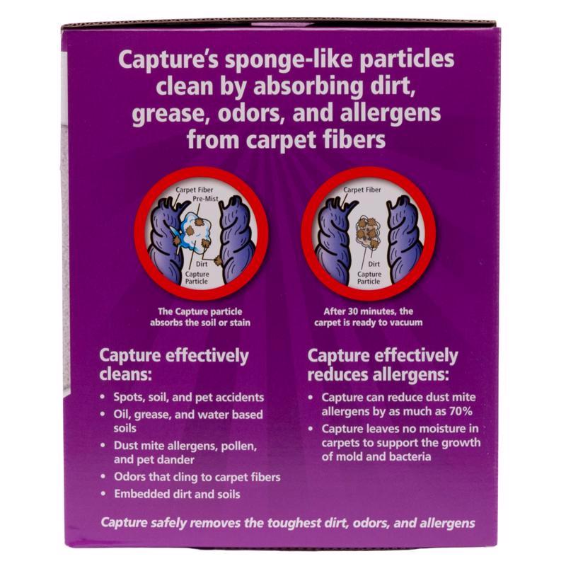 Capture Premium Lemon Scent Carpet Cleaner 2.5 lb Powder