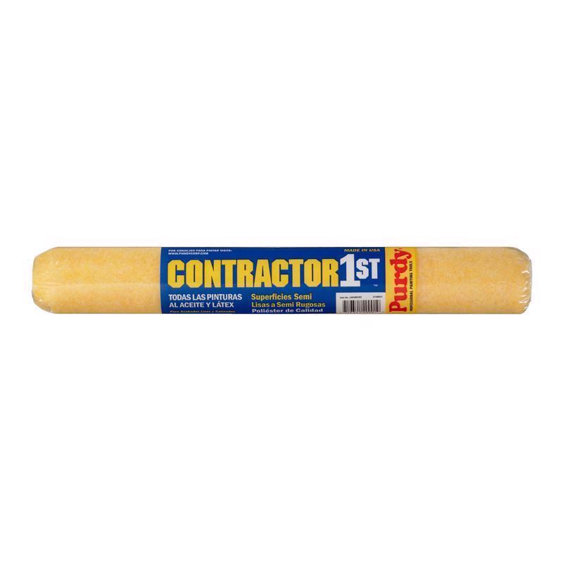 Purdy Contractor 1st Polyester 18 in. W X 1/2 in. Paint Roller Cover 1 pk