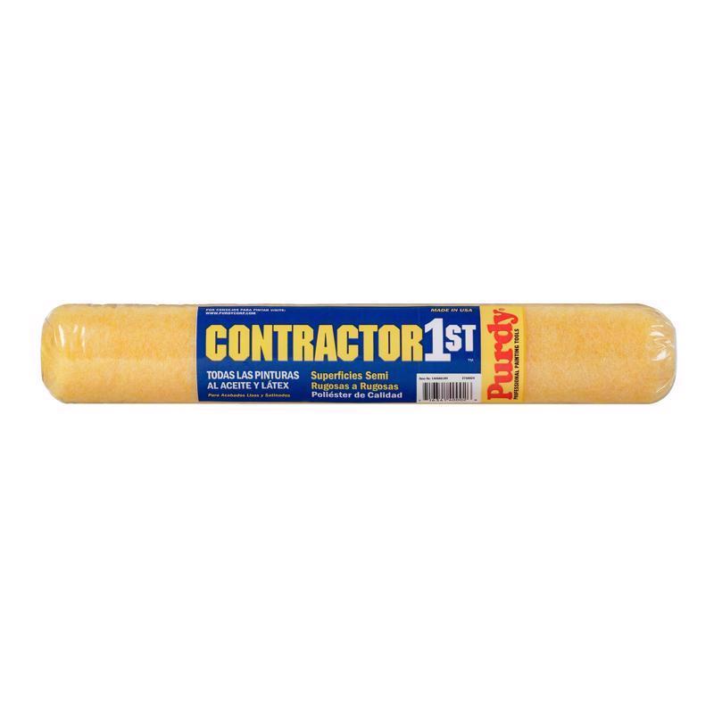 Purdy Contractor 1st Polyester 18 in. W X 3/4 in. Paint Roller Cover 1 pk
