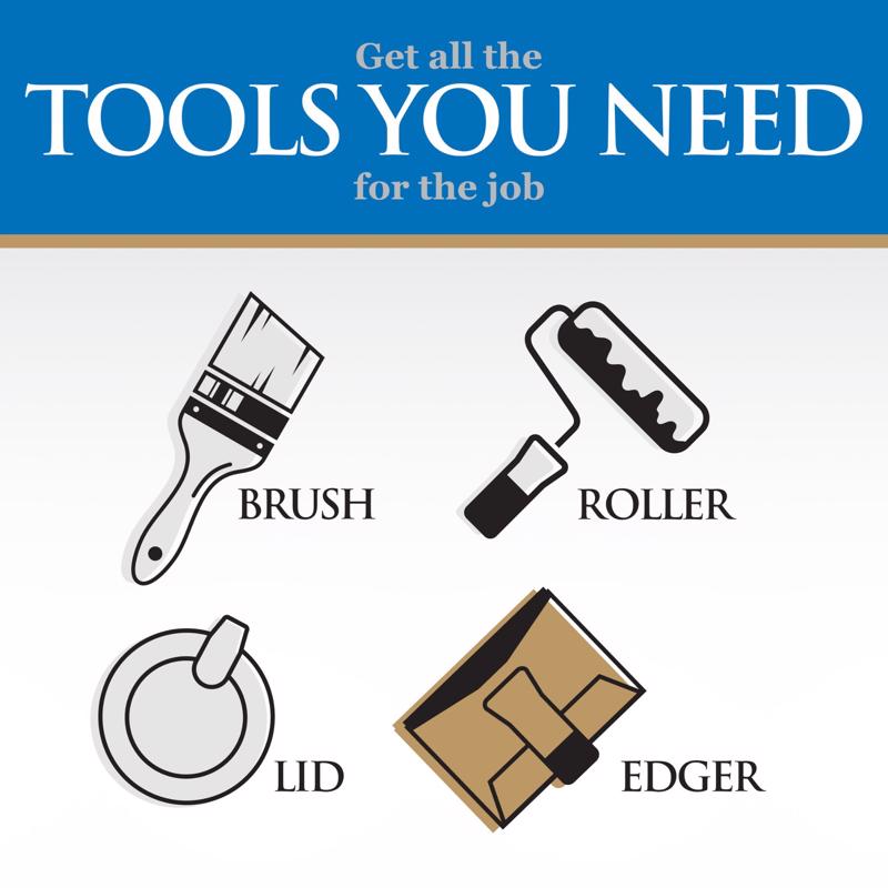 Linzer Pro Edge 5 in. W Paint Edger For Flat Surfaces