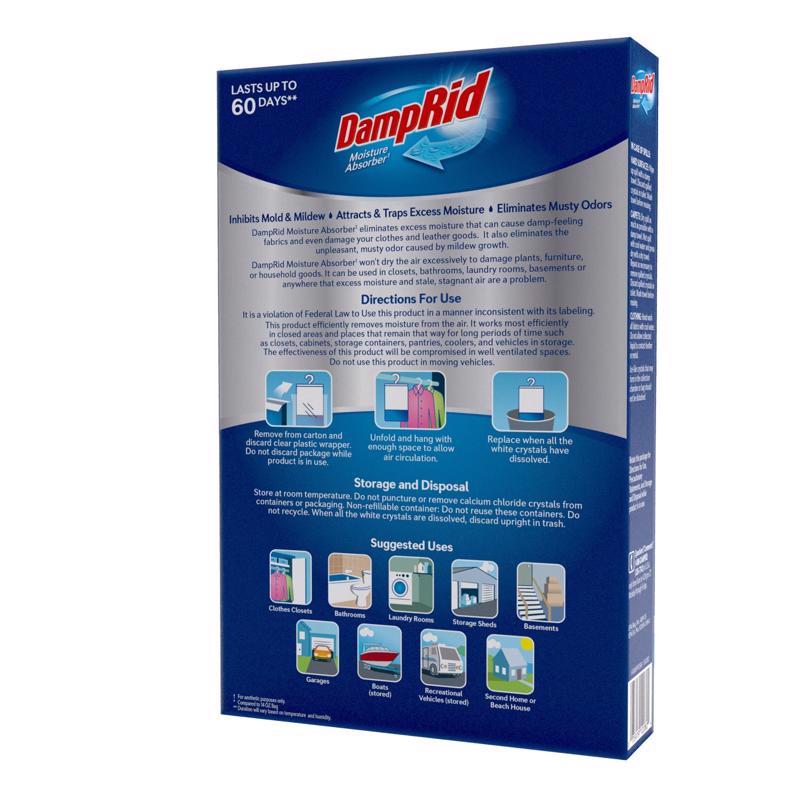 DampRid Hanging Moisture Absorber No Scent 15.4 oz