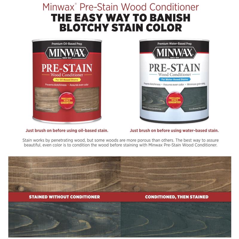 Minwax Wood Finish Semi-Transparent Rustic Beige Oil-Based Penetrating Wood Stain 1 qt