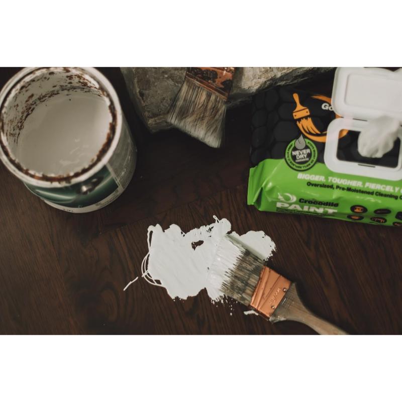Crocodile Cloth 10 in. W X 15 in. L White Paint Cleaning Cloth