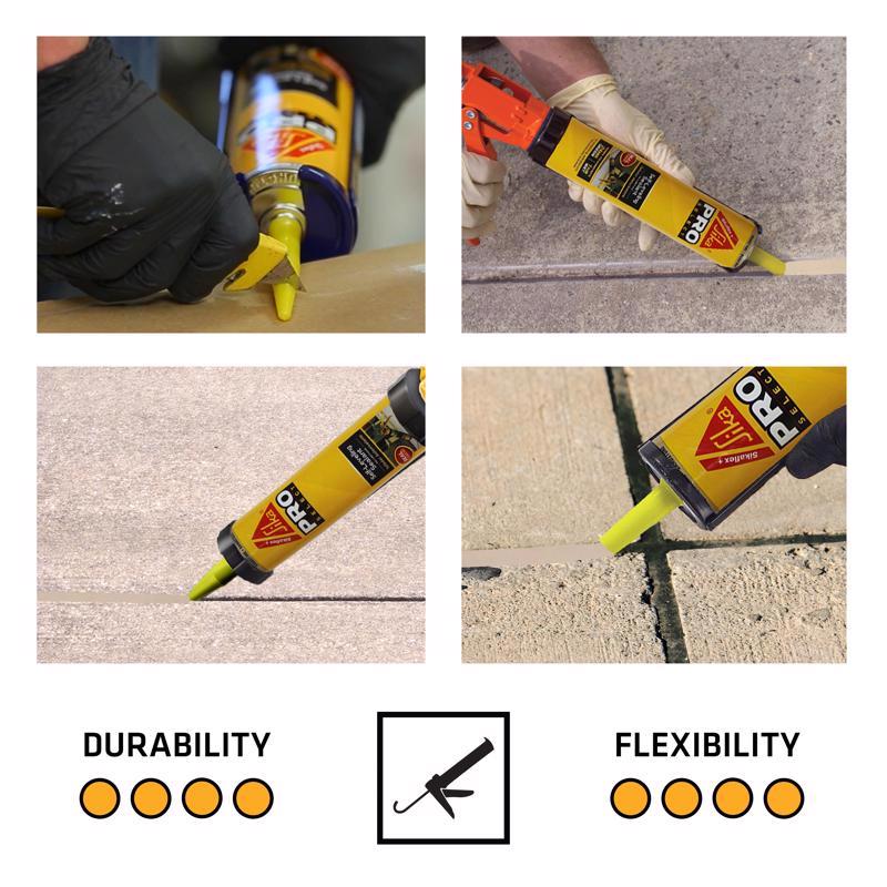 Sika Sandstone Polyurethane Self-Leveling Concrete Crack Self-Leveling Sealant 29 oz