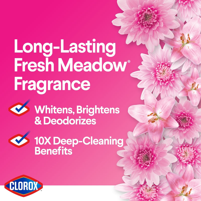 Clorox Splash-Less Fresh Meadow Scent Bleach 40 oz