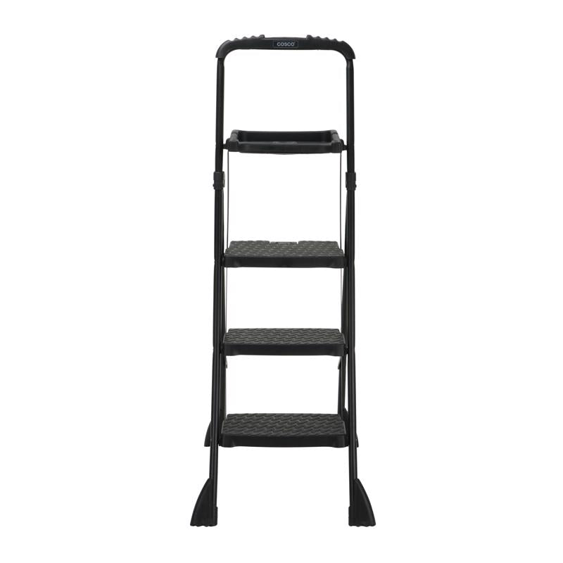 Cosco 60.98 in. H X 21.65 in. W X 3.31 in. D 250 lb. capacity 3 step Steel Folding Step Stool