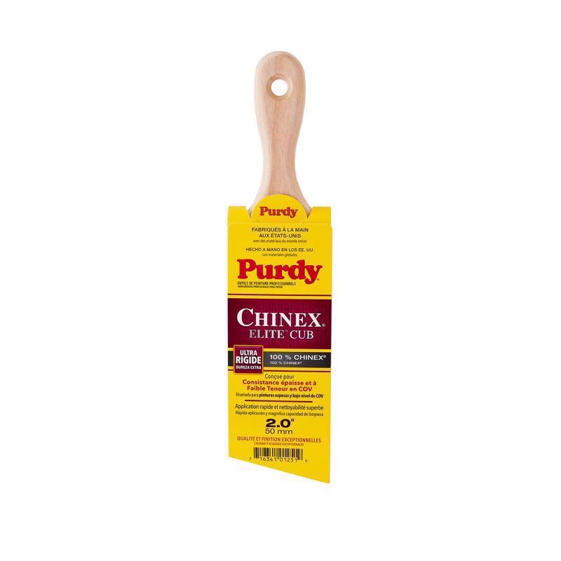 Purdy Chinex Elite Cub 2 in. Extra Stiff Angle Trim Paint Brush