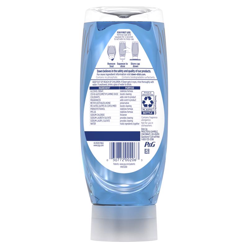 Dawn EZ Squeeze Ultra Original Scent Liquid Dish Soap 14.7 oz 1 pk