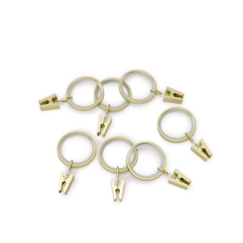 Umbra Cappa Brass Gold Clip Ring 3.25 in. L