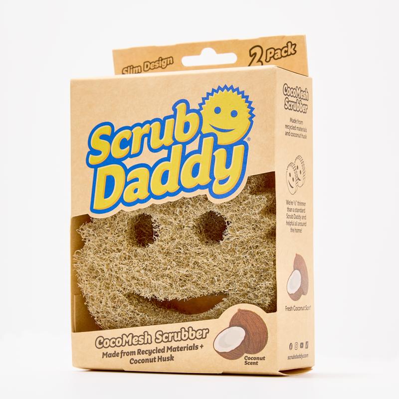 SPONGE NON-SCRATCH BROWN
