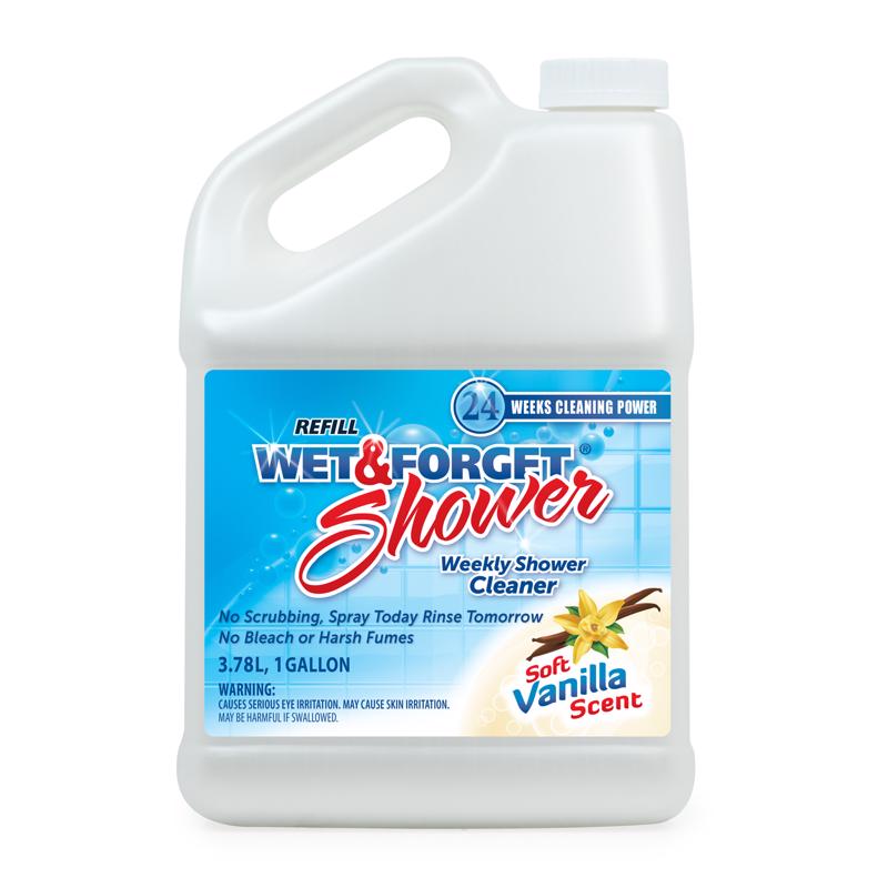 Wet & Forget 1026251 1 gal Shower Cleaner, Vanilla
