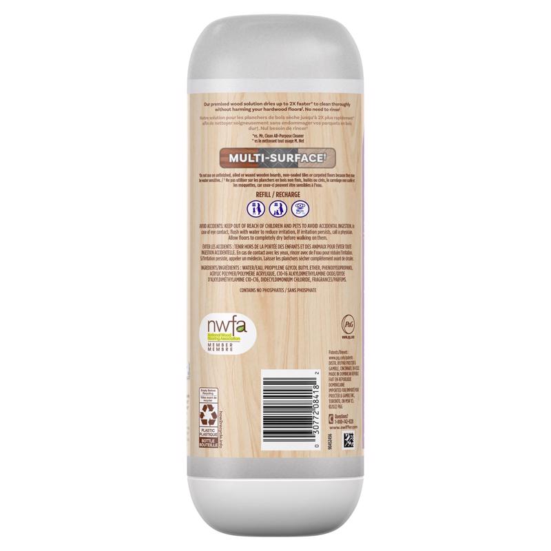 Swiffer Power Mop Lemon Scent Wood Cleaner Liquid 25.3 oz