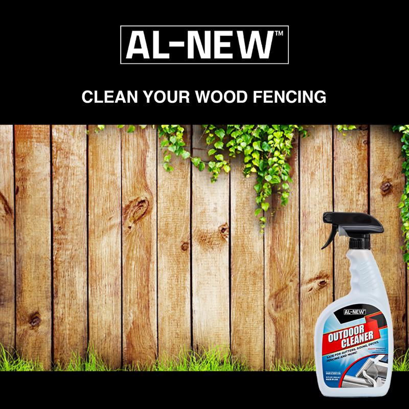 AL-NEW Woodsy Scent Outdoor Furniture Cleaner 32 oz Liquid