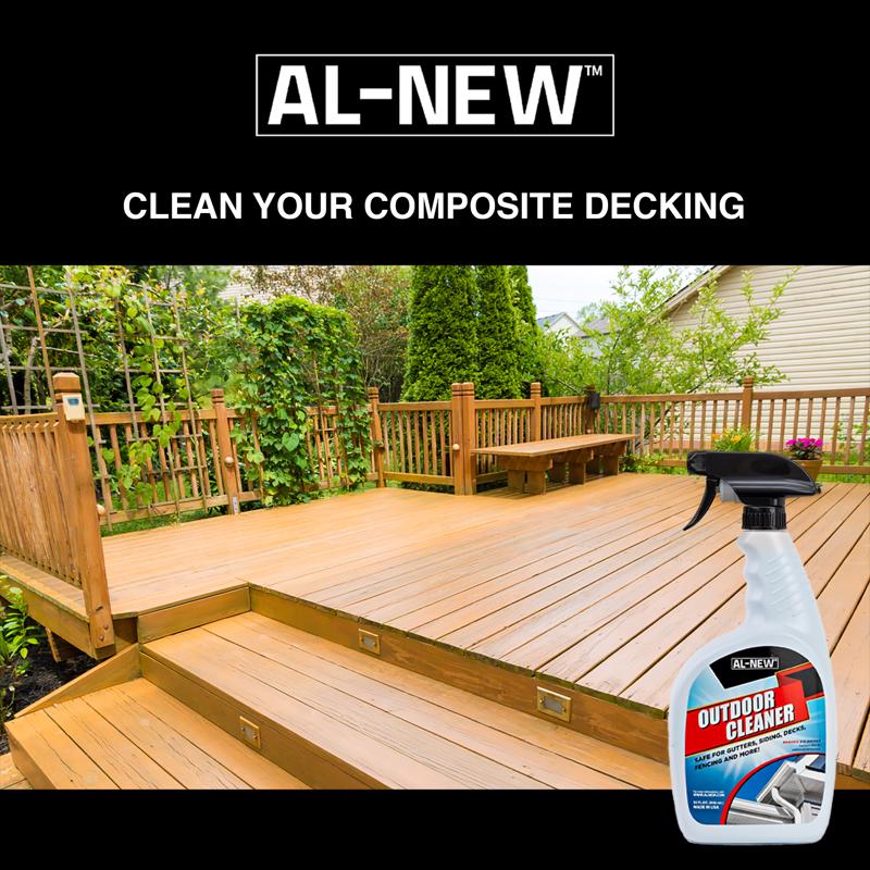 AL-NEW Woodsy Scent Outdoor Furniture Cleaner 32 oz Liquid