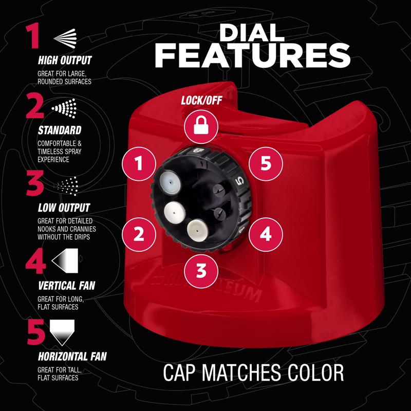 Rust-Oleum Stops Rust Custom Spray 5-in-1 Gloss Regal Red Spray Paint 12 oz