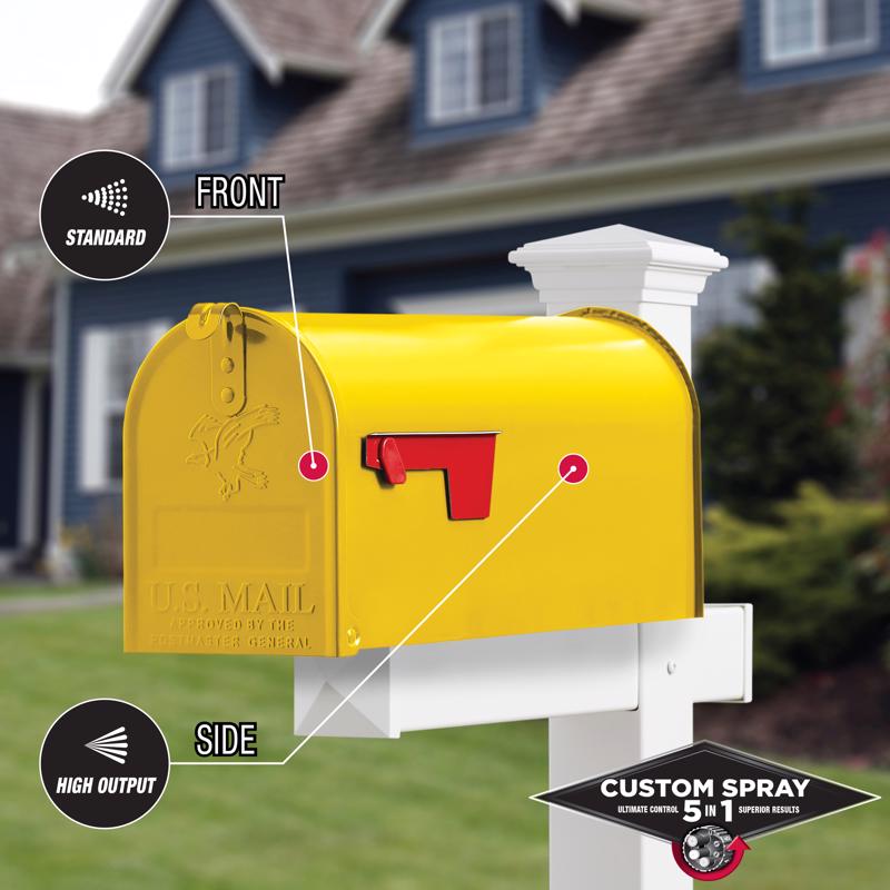 Rust-Oleum Stops Rust Custom Spray 5-in-1 Gloss Sunburst Yellow Spray Paint 12 oz