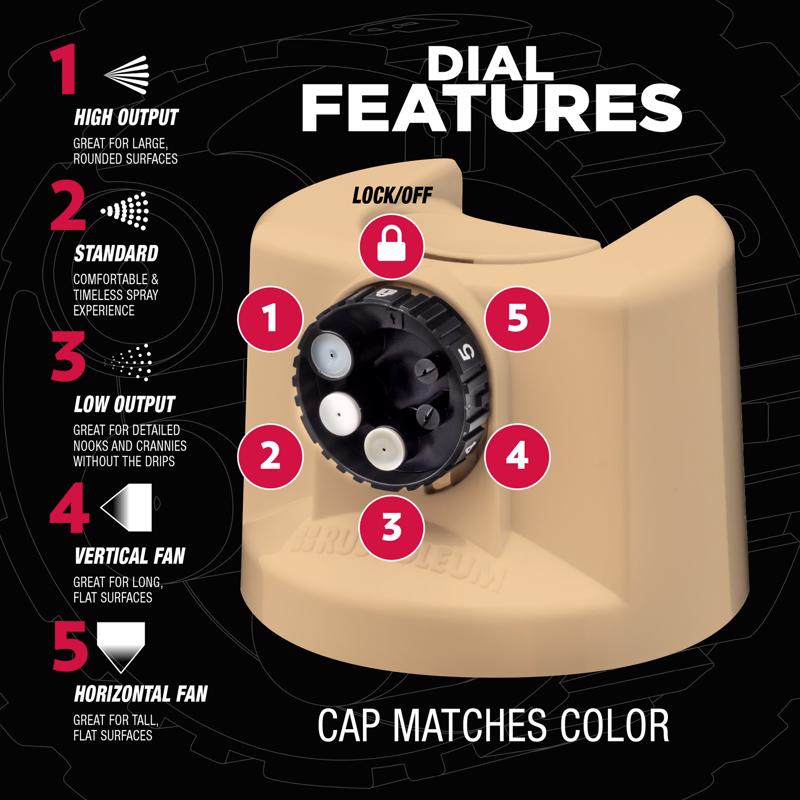 Rust-Oleum Stops Rust Custom Spray 5-in-1 Gloss Sand Spray Paint 12 oz