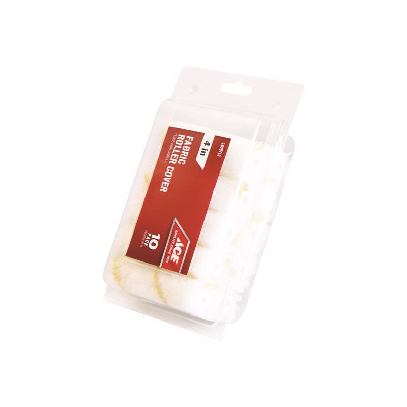 Ace Fabric 4 in. W X 3/8 in. Trim Roller Refill 10 pk