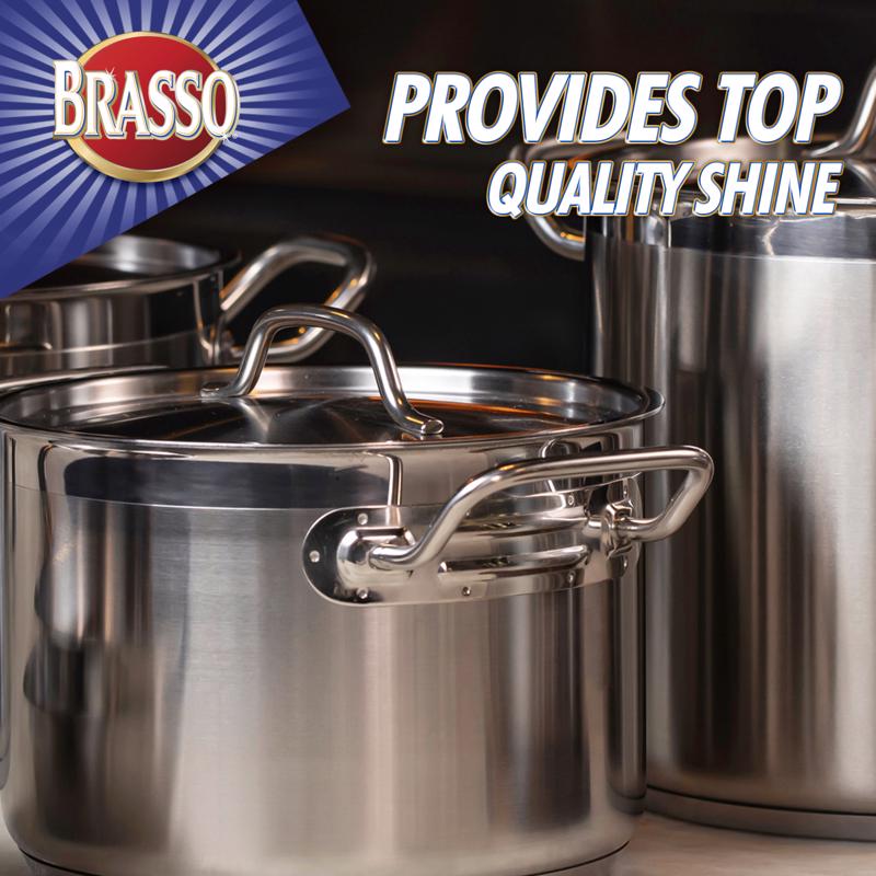Brasso No Scent Metal Polish 8 oz Cream