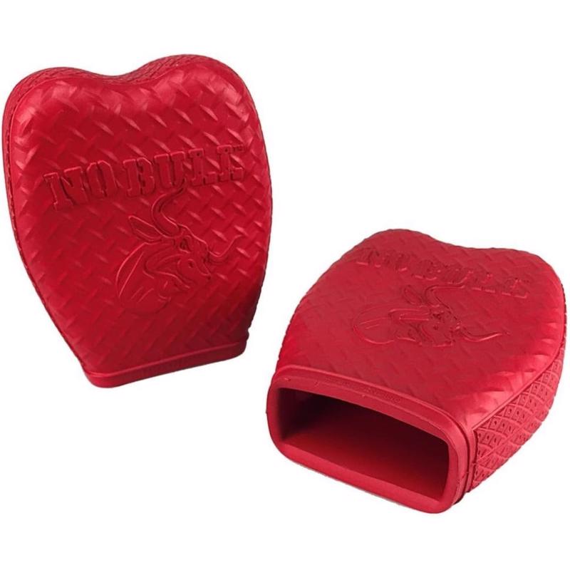 No Bull Nakoma Products Rubber/Steel Red Ladder Bumper Covers 2 pk
