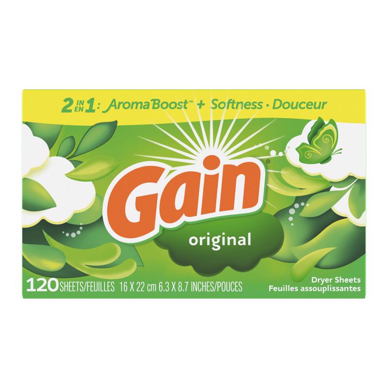 DRYER SHEET ORGNL 120 CT