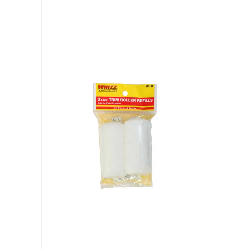 TRIM ROLLER REFL WHT 2PC