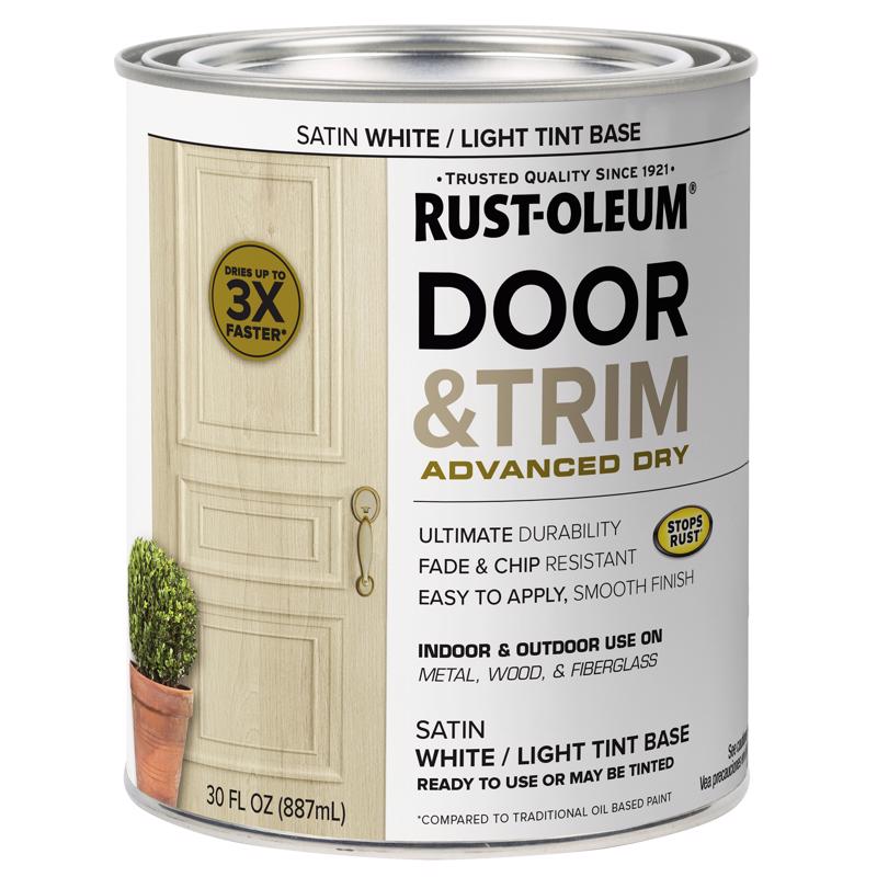 DOOR PNT STN WHT TNT 1QT