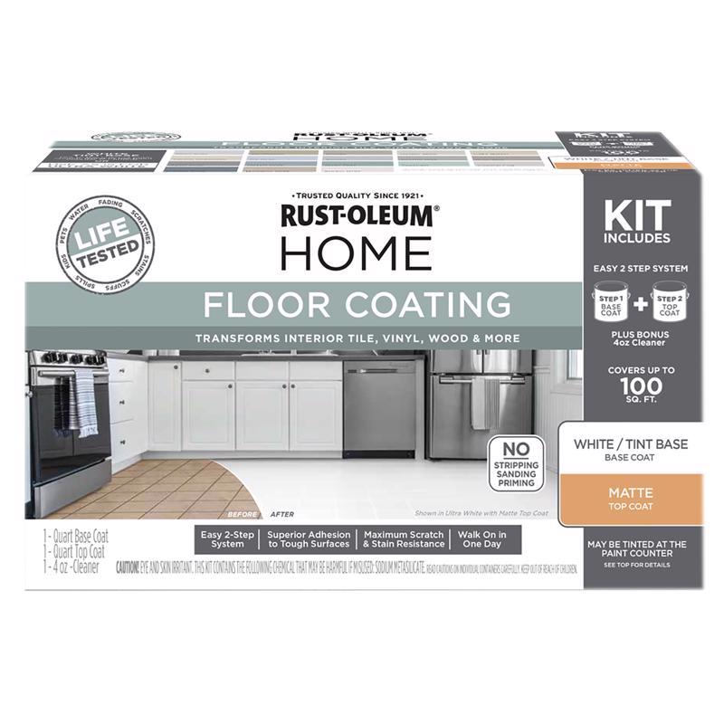 FLOOR COATING KIT WHT MT