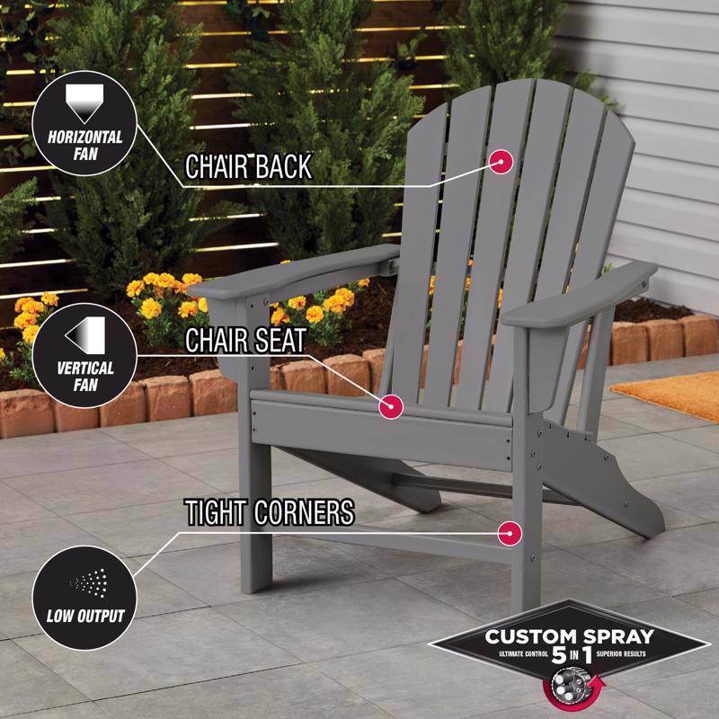 Rust-Oleum Stops Rust 5 in 1 Indoor/Outdoor Satin Gray Oil-Based Oil Modified Alkyd Protective Ename