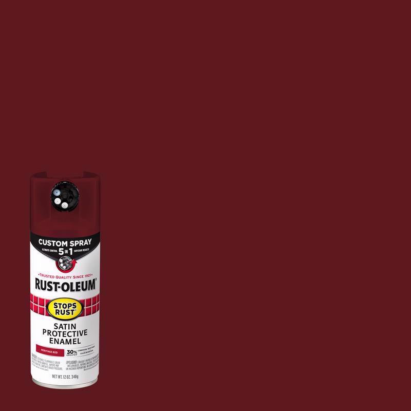 SPRY PAINT STN RED 12OZ