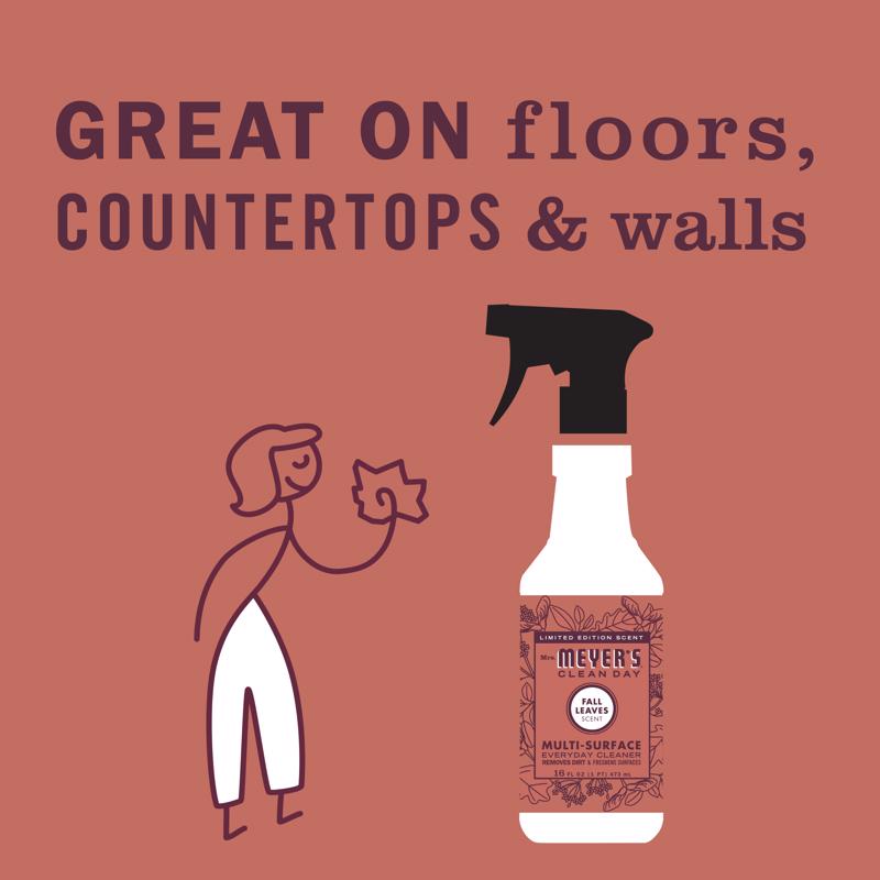 Mrs. Meyer's Clean Day Fall Leaves Scent Concentrated All Purpose Cleaner Liquid Spray 16 fl. oz.