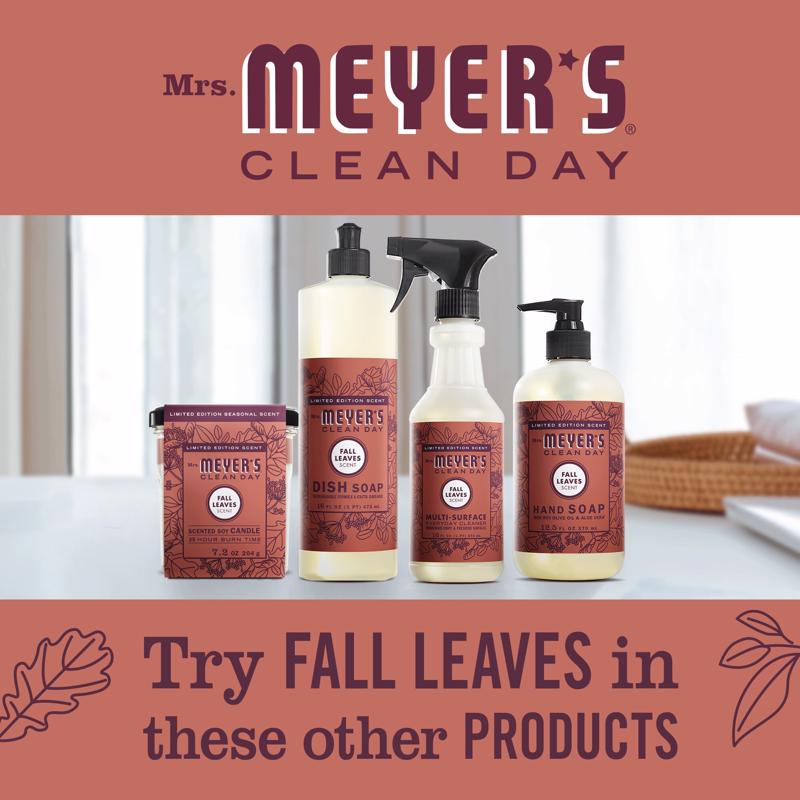 Mrs. Meyer's Clean Day Fall Leaves Scent Concentrated All Purpose Cleaner Liquid Spray 16 fl. oz.