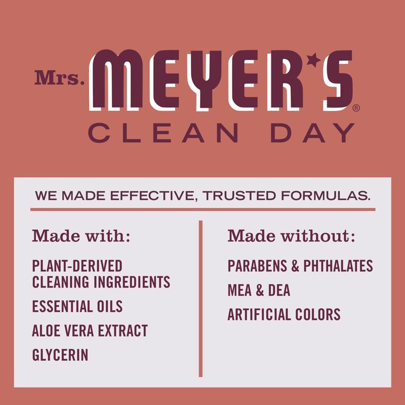 MRS. MEYER'S CLEAN DAY Dish Soap, Fall Leaves, 16 FL OZ (Pack of 6)