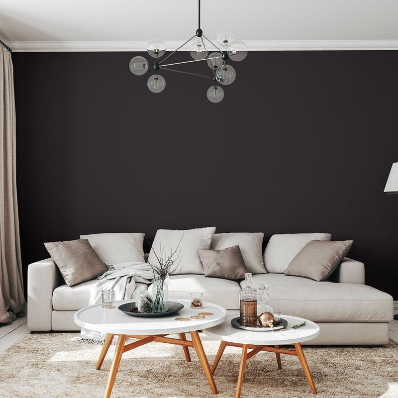 Rust-Oleum Sure Color Flat Black Water-Based Paint + Primer Interior 1 gal