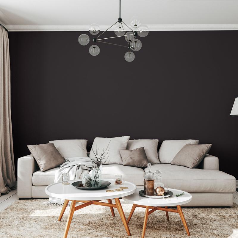 Rust-Oleum Sure Color Eggshell Black Water-Based Paint + Primer Interior 1 gal