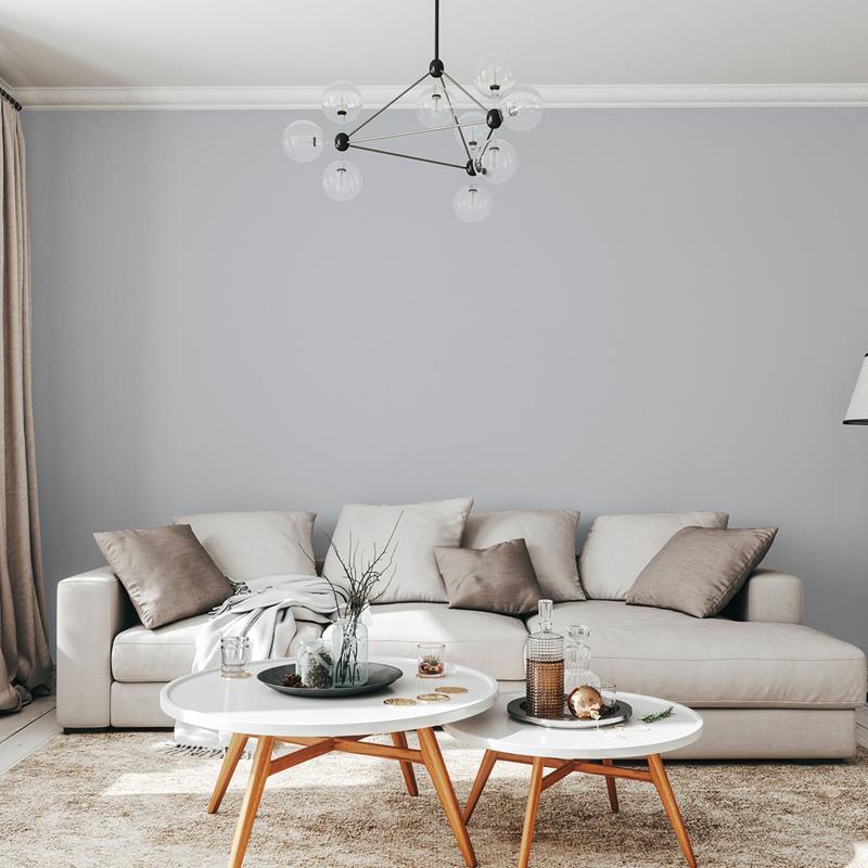 Rust-Oleum Sure Color Eggshell Dove Gray Water-Based Paint + Primer Interior 1 gal