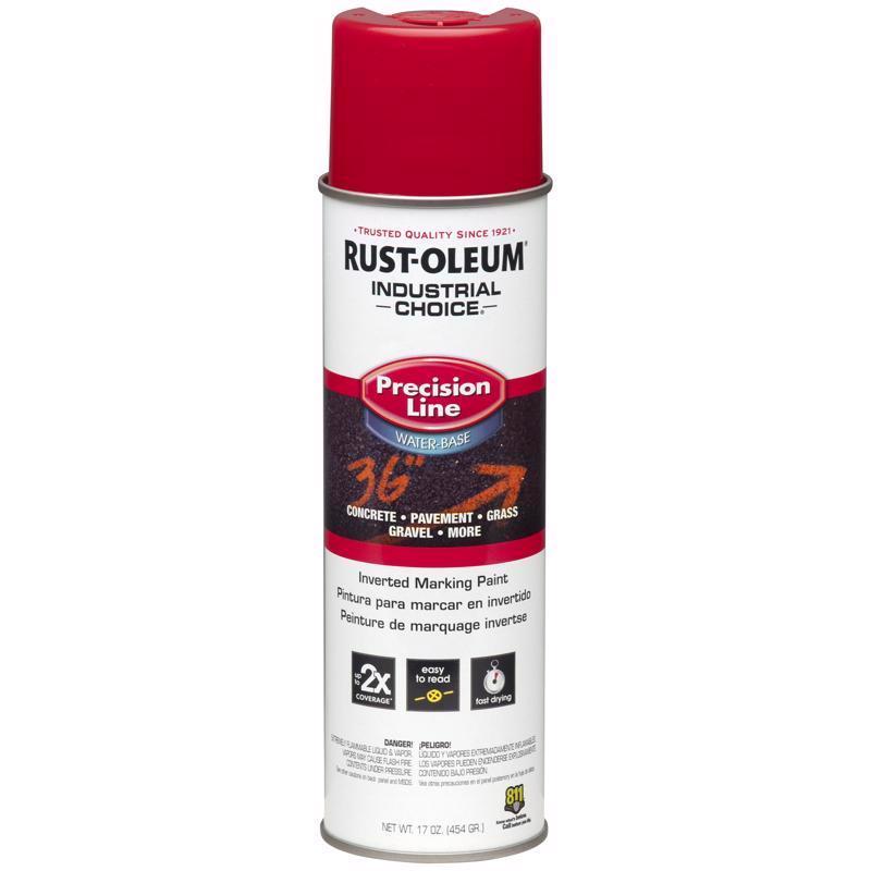 Rust-Oleum Industrial Choice Gloss Safety Red Marking Paint 17 oz