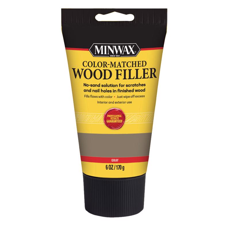WOOD FILLER TUB GRY 6OZ