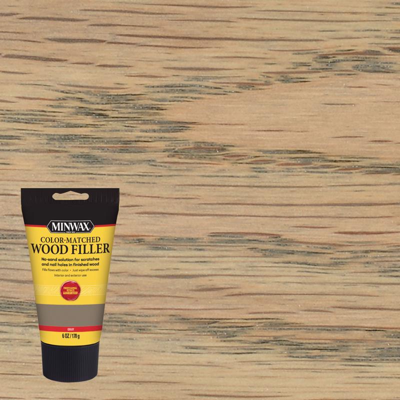 Minwax Color Matched Gray Wood Filler 6 oz