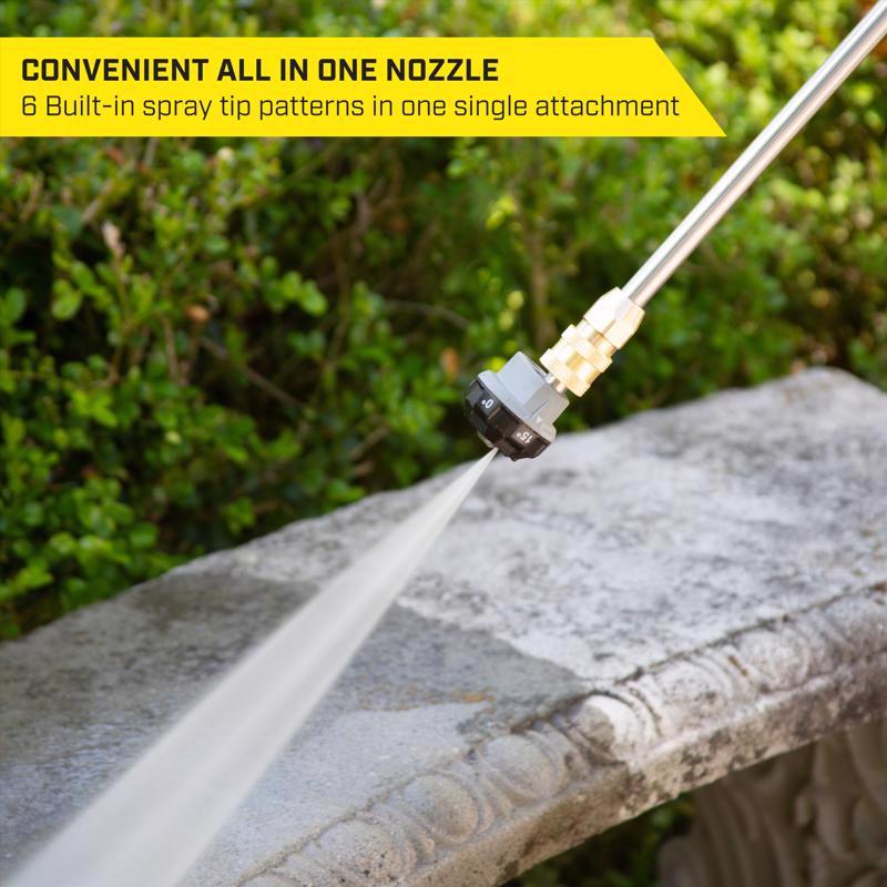 SurfaceMaxx 6-in-1 Change-Over Spray Nozzle 3600 psi