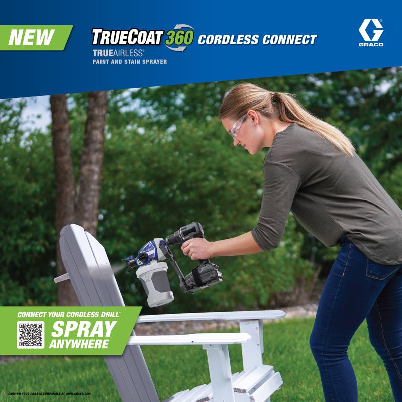 Graco TrueCoat 360 2000 psi Plastic Airless Spray Gun