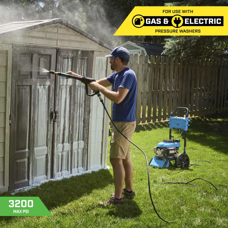 SurfaceMaxx 5/16 in. D X 25 ft. L M22 Replacement Pressure Washer Hose 3200 psi